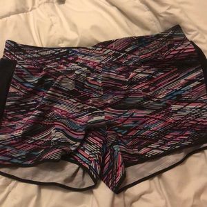 Fabletics running shorts, size Large.